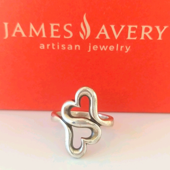 James Avery Jewelry - ❤️ James Avery "Heart to Heart" 925 Ring-Beautiful Keepsake!